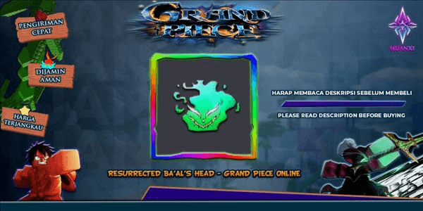 Gambar Product Resurrected Ba'al's Head