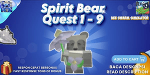 Joki Spirit Bear Quest 1 - 9 | Bee Swarm Simulator