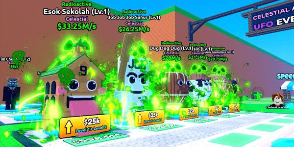 Gambar Product Celestial Brainrot Mutation Radioactive