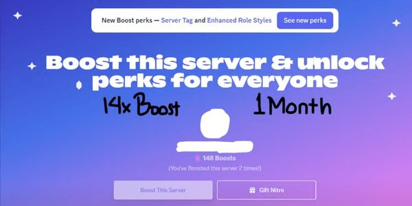 Gambar Product Boost 1 Month