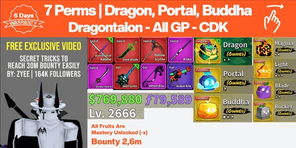 Gambar Product Akun Fruit Permanent - No 4