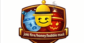 joki get honey/bubble/fire mask