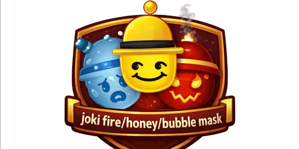 joki get honey/bubble/fire mask