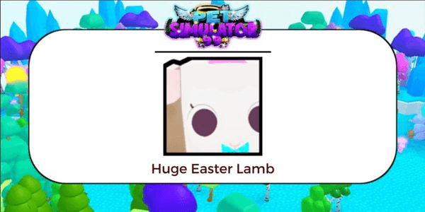 Gambar Product Huge Easter Lamb