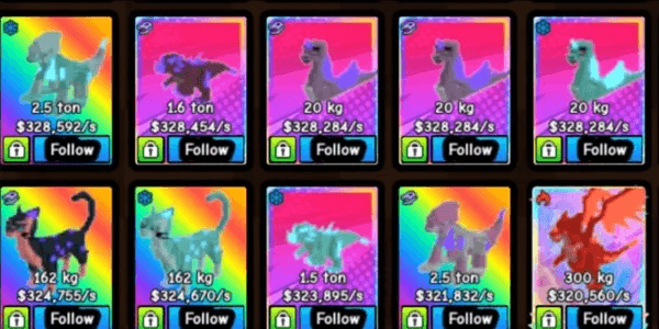 Pet Random 300ks Build A Zoo