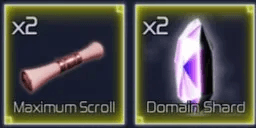 Domain Shard + Maximum Scroll