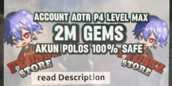 Gambar Product AKUN AOTR P4 2M GEMS
