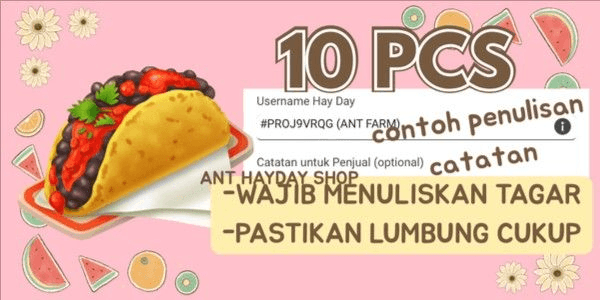 Gambar Product 10 pcs Spicy Bean Taco - Food Hayday