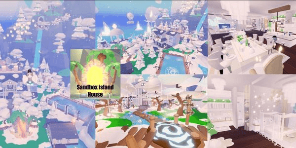 Gambar Product adopt me house (winter theme in island house)