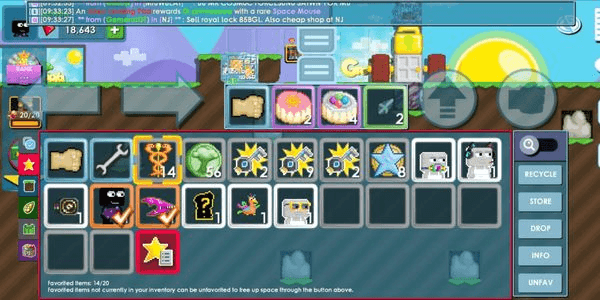 Gambar Product Galaxy skin + 70 Growtoken + Guitar + Roles surg max + Lvl 102