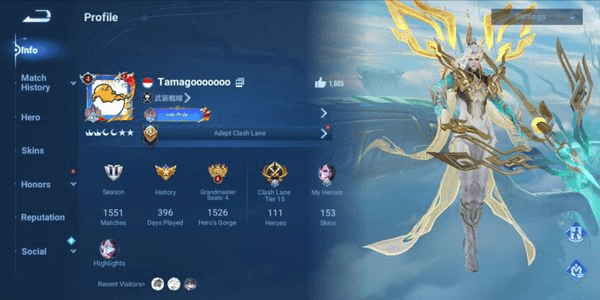 Gambar Product AKUN HOK SKIN SULTAN MURAH & BERGARANSI