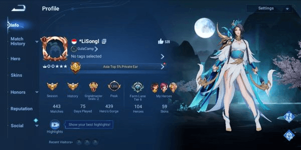 Gambar Product AKUN HOK BERHERO SNK FULL GARANSI