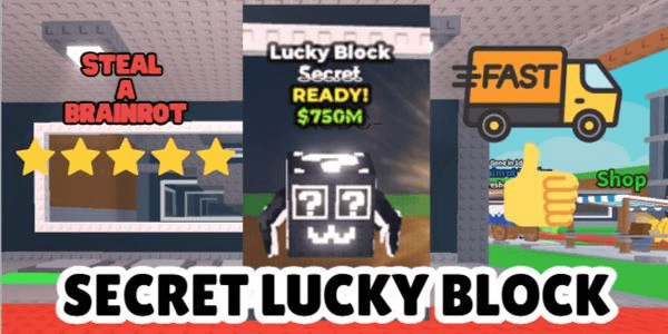 Gambar Product Secret Lucky Block
