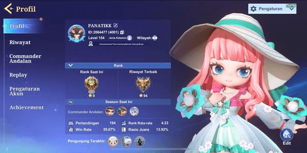 Gambar Product Akun sultan mcgg terlaris | commander banyak | spek mewah | bergaransi terjamin aman