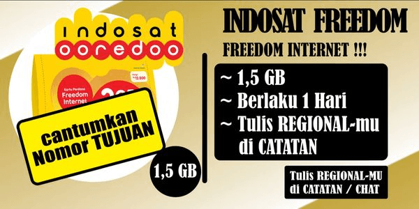 Gambar Product Freedom Internet 1.5GB (1 Hari)