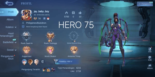 Gambar Product #57 AKUN MOBILE LEGEND MURAH