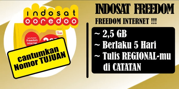 Freedom Internet 4GB (5 Hari)