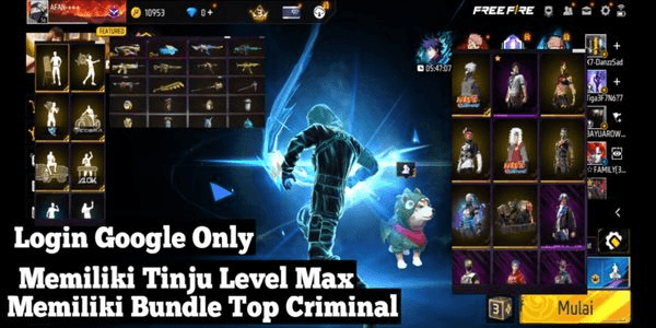 Gambar Product FREE FIRE NEWBIE CHEAP & 100% GUARANTEED