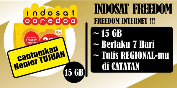 Gambar Product Freedom Internet 15GB (7 Hari)