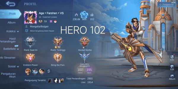 Gambar Product #59 AKUN MOBILE LEGEND MURAH