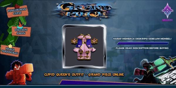 Gambar Product Cupid Queen's Outfit