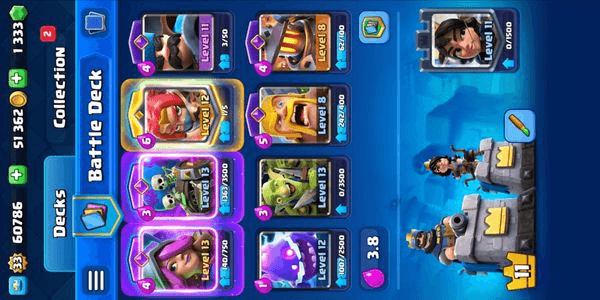 Gambar Product Benteng Raja LVL 11 | Sangat Bagus LVL Kartu #2