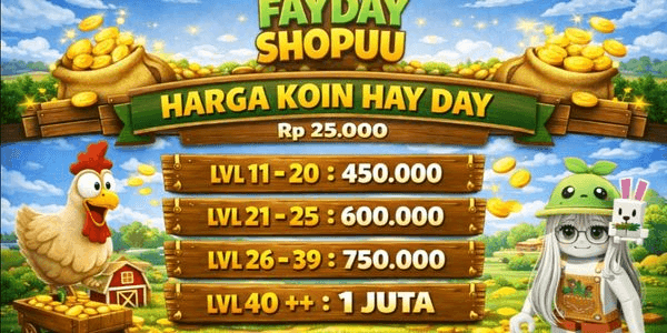Gambar Product PAKET KOIN HAYDAY