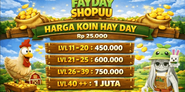 HAYDAY COIN PACKAGE