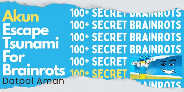 Gambar Product Akun 100+ Secret Brainrots