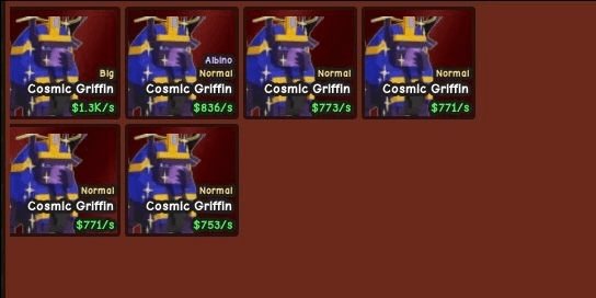 Gambar Product Cosmic Griffin