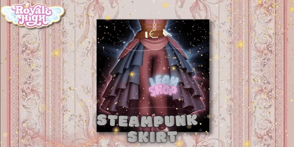 Steampunk Clockwork Skirt