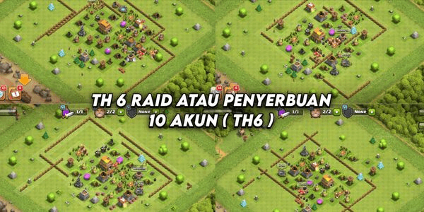 Gambar Product TH6 Raid atau TH 6 Penyerbuan