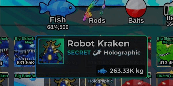 Gambar Product HOLOGRAPHIC KRAKEN