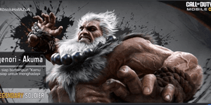 Call of Duty Mobile account plain Legend Character Akuma