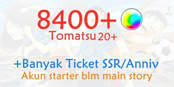 Gambar Product Akun Gacha Captain Tsubasa Dream Team Dreamball CTDT-4