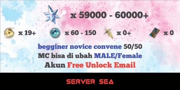 Gambar Product Akun Reroll SIAP GACHA Starter [SEA] - 1