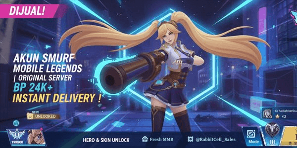 Gambar Product Akun Smurf Original Server