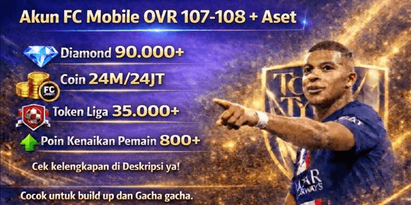 Gambar Product Akun FC mobile Murah