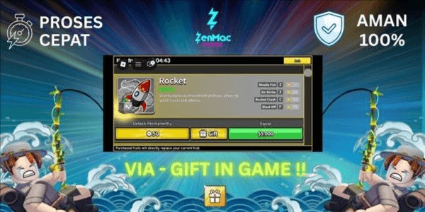 Gambar Product Rocket (Permanent)