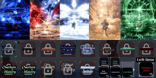 Gambar Product Akun Sols Rng | Luminosity / 13 Global