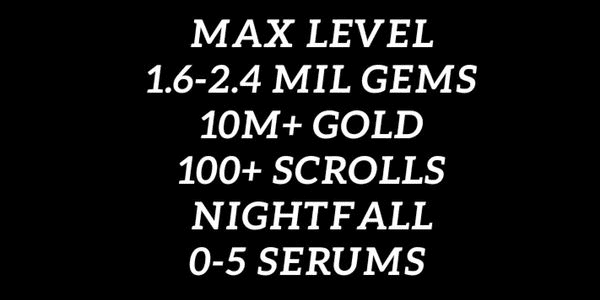 Gambar Product Akun AOTR P4 Max level