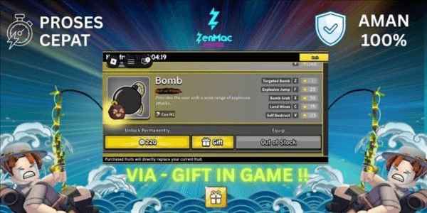 Gambar Product Bomb (Permanent)