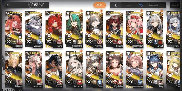 Gambar Product (GLOBAL) Akun Arknights Endgame Limit 16