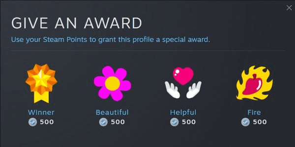 Gambar Product Steam Awards