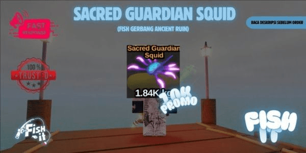 Gambar Product Big Sacred Guardian Squid
