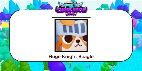 Gambar Product Huge Knight Beagle