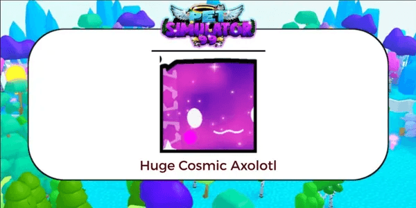 Huge Cosmic Axolotl
