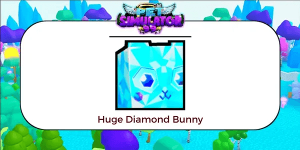 Huge Diamond Bunny