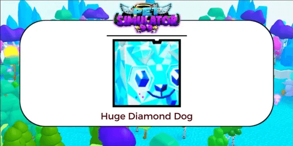 Huge Diamond Dog