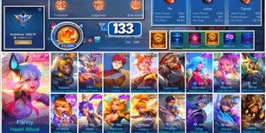  #3382 | 133 Skins | Collector Natalia | Gusion (Rare/Gacha) | Many Epic | Safe Account